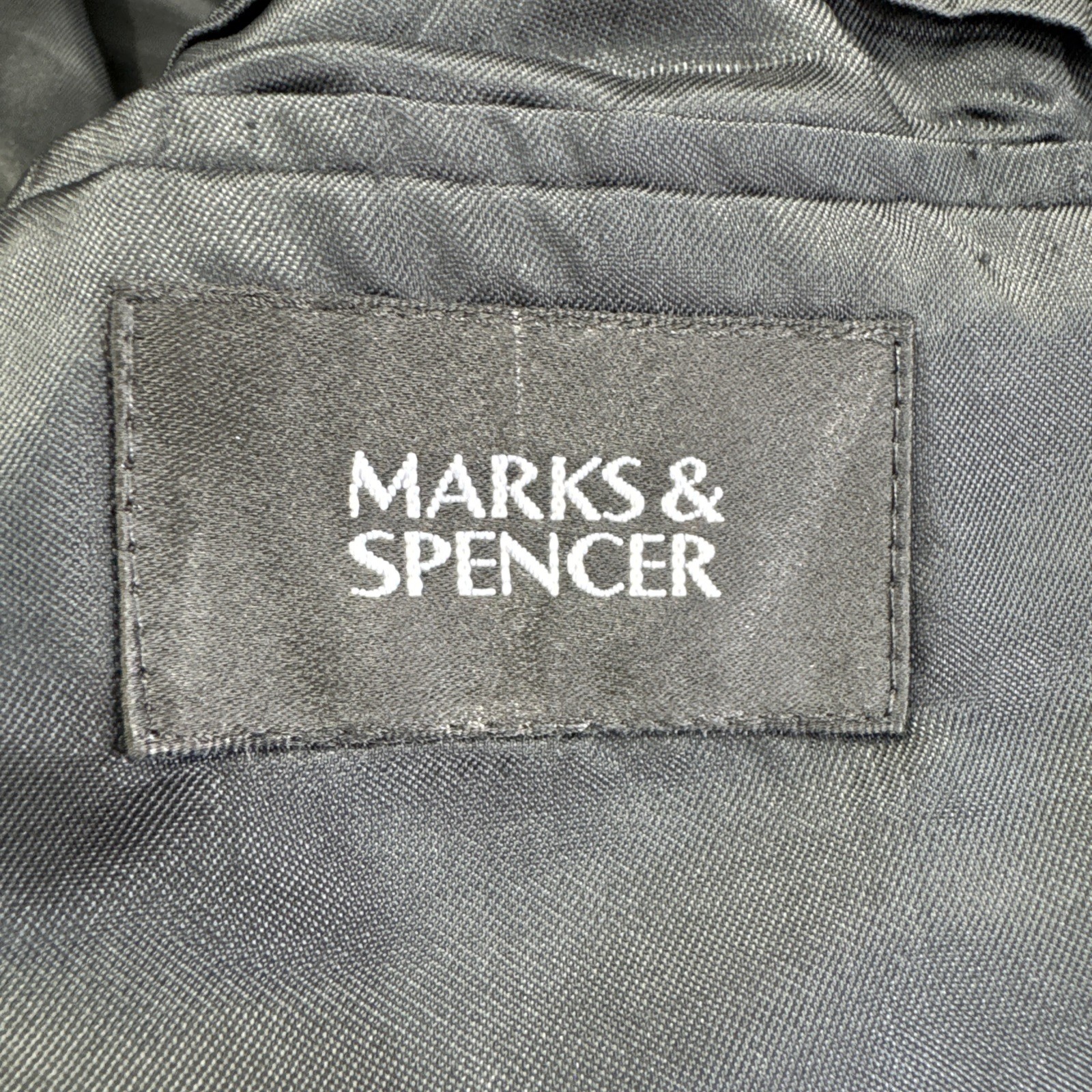 M&S TAILORING Black Wool Blend Regular Fit Dinner Tuxedo Jacket C44S