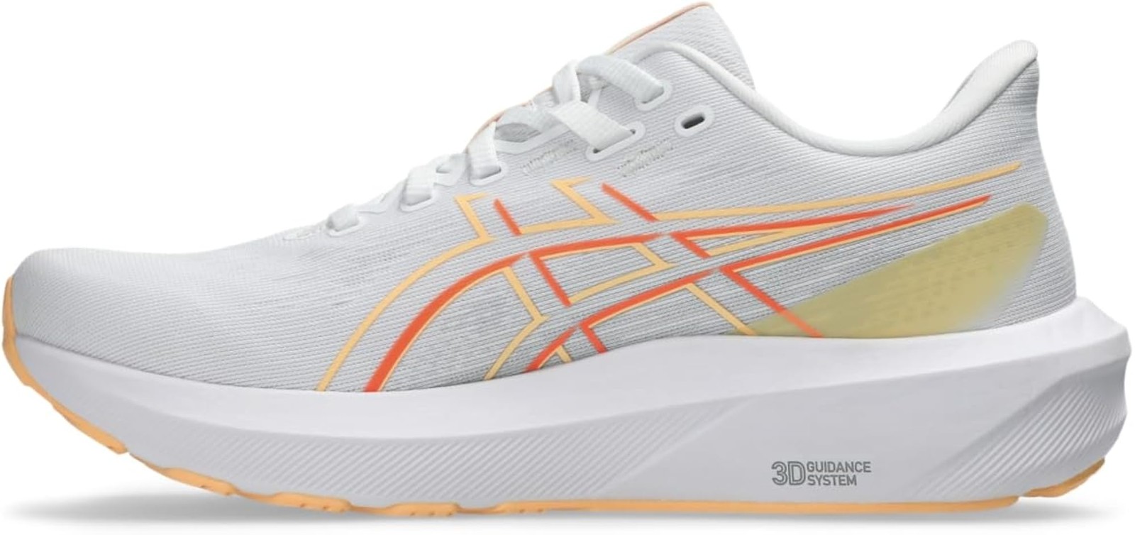 ASICS Women’s GT-1000 15 Running Shoes – White/Vivid Coral – 9