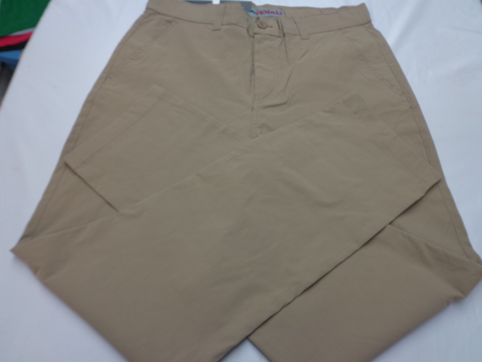 DENALI Delta Khaki Technical Stretch Pants Flex Waist 34/30 NEW MSRP $54
