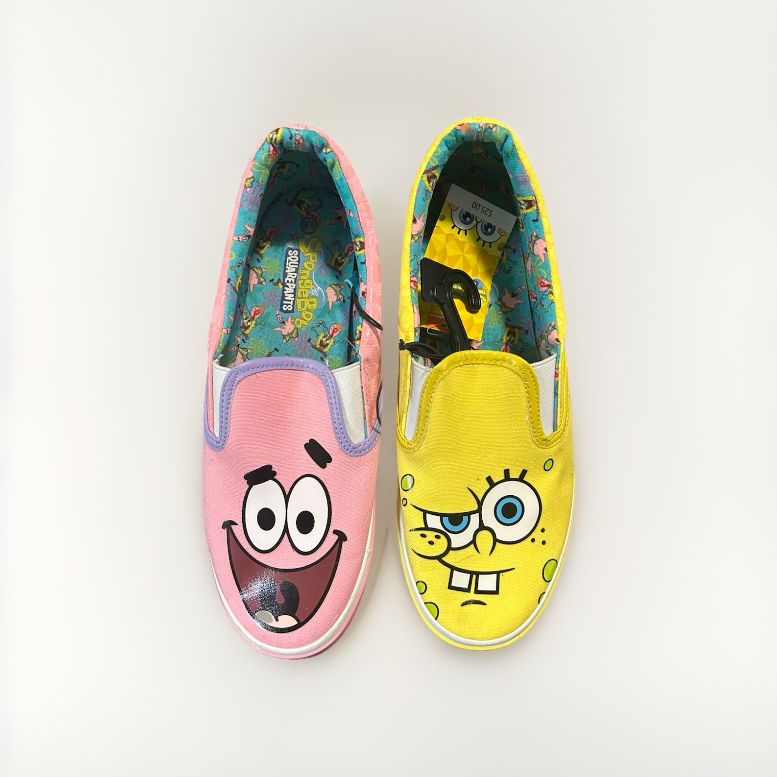 Nickelodeon SpongeBob Women’s Slip-on Sneakers Size 9 1/2