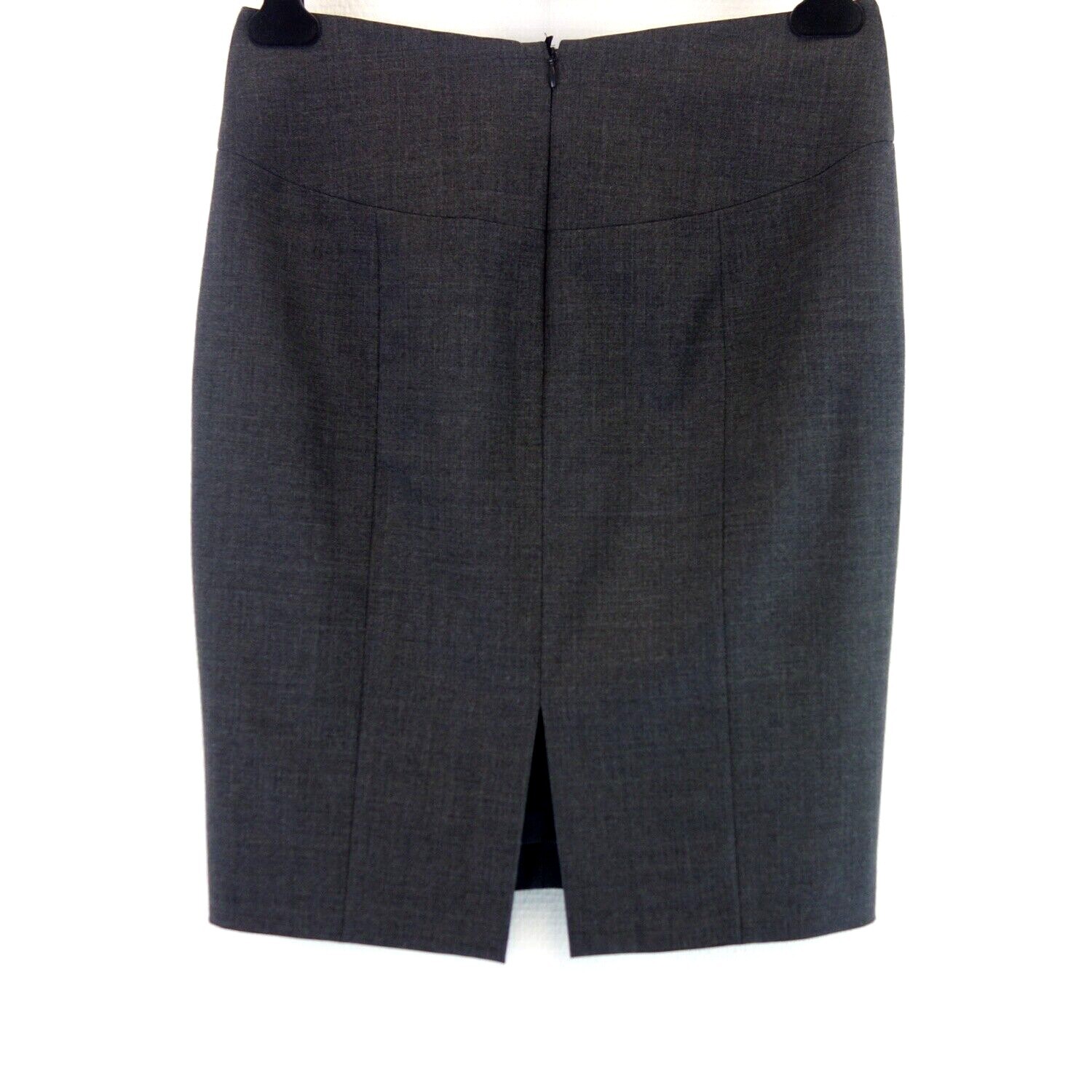 Marc Aurel Skirt Gray 44 2XL Womens Elegant Business Knee Length Wool New