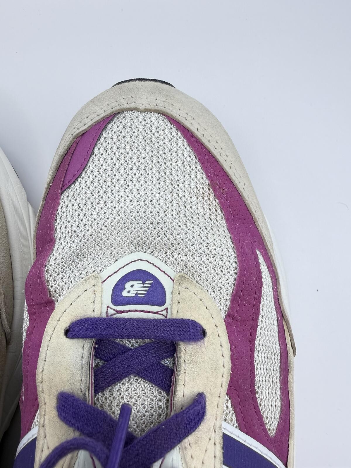 New Balance 990v6 Made USA Teddy Santis Macadamia Nut Magenta Pop U990TD6 11.5