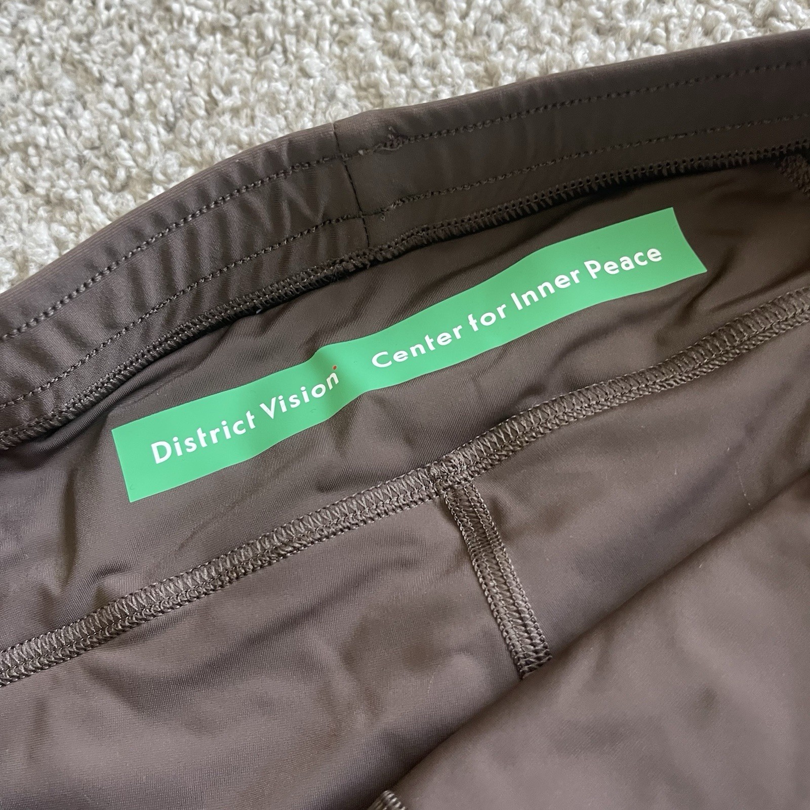 District Vision 9.75in Recycled Half Tight Legging Shorts