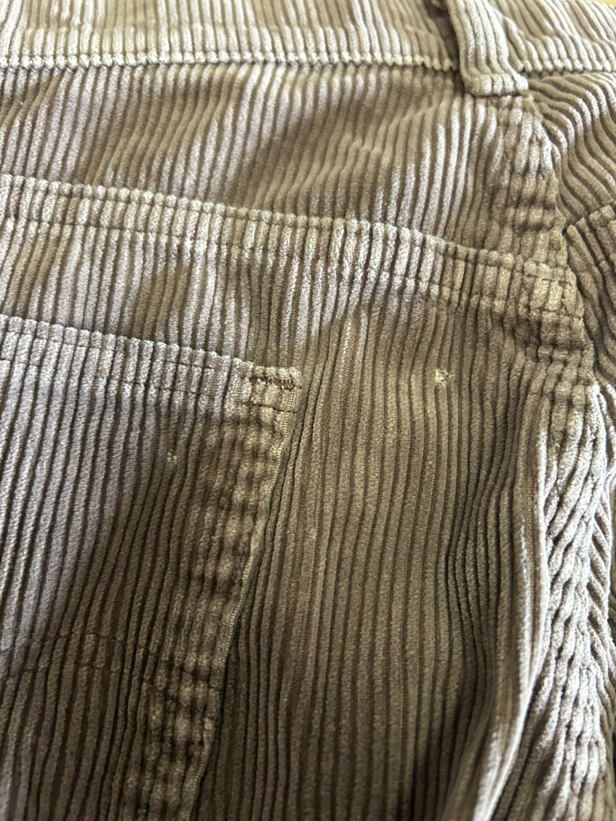 Vintage Levi’s 565 Pants Mens 34 x 32 Brown Corduroy Loose Fit Wide Leg USA