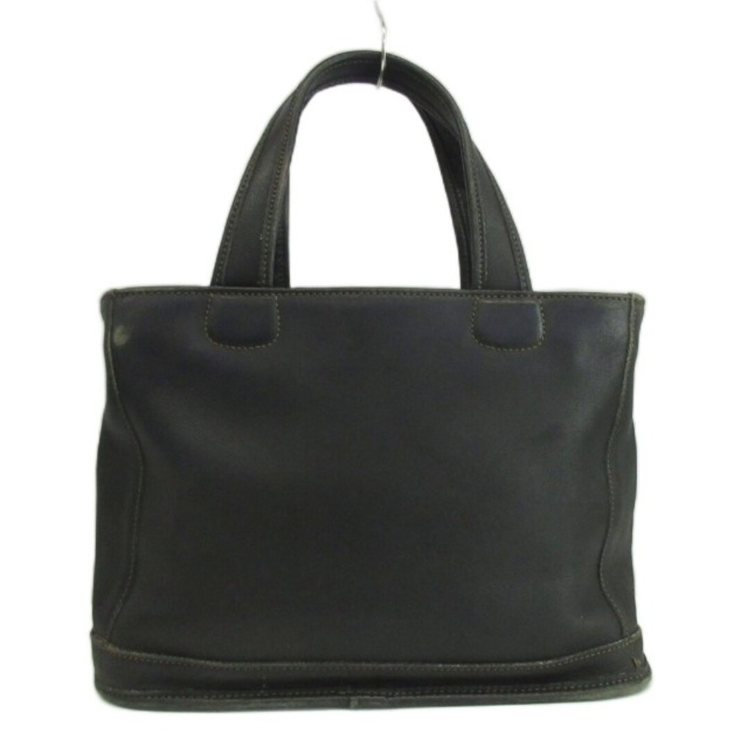 Coach Old Breaker Satchel Bleecker Handbag Leather Black 9303 XZ Used 629fe7d7ae