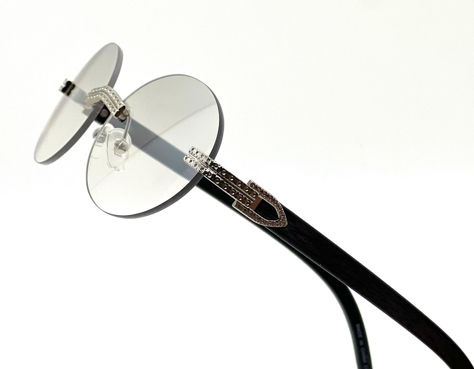 Small Brown Gradient Lens Sunglasses Gold Metal Frame Women Light weight Comfort