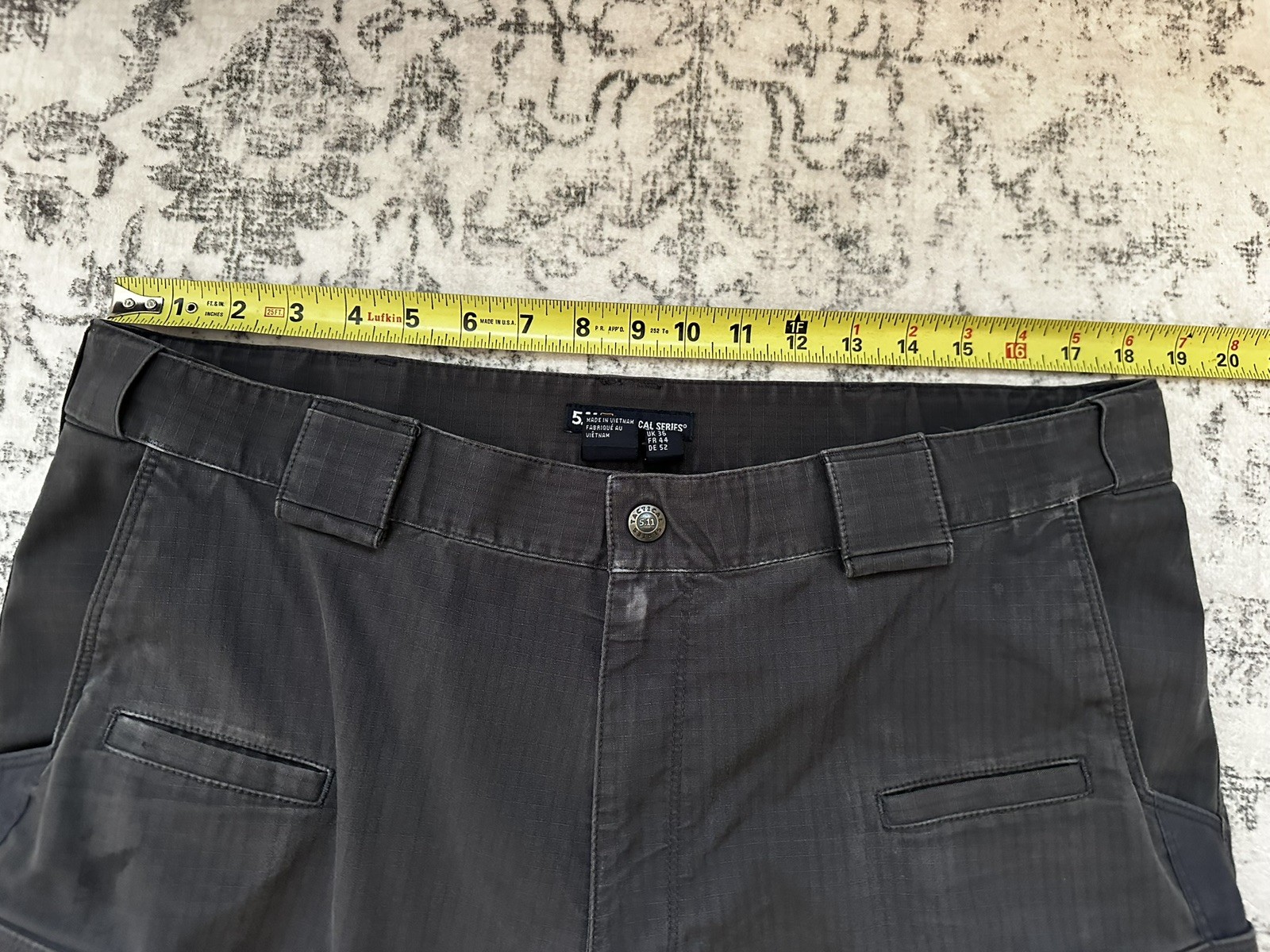 5.11 Stryke® Men’s Regular Fit Cargo Pant – Charcoal – 36×30