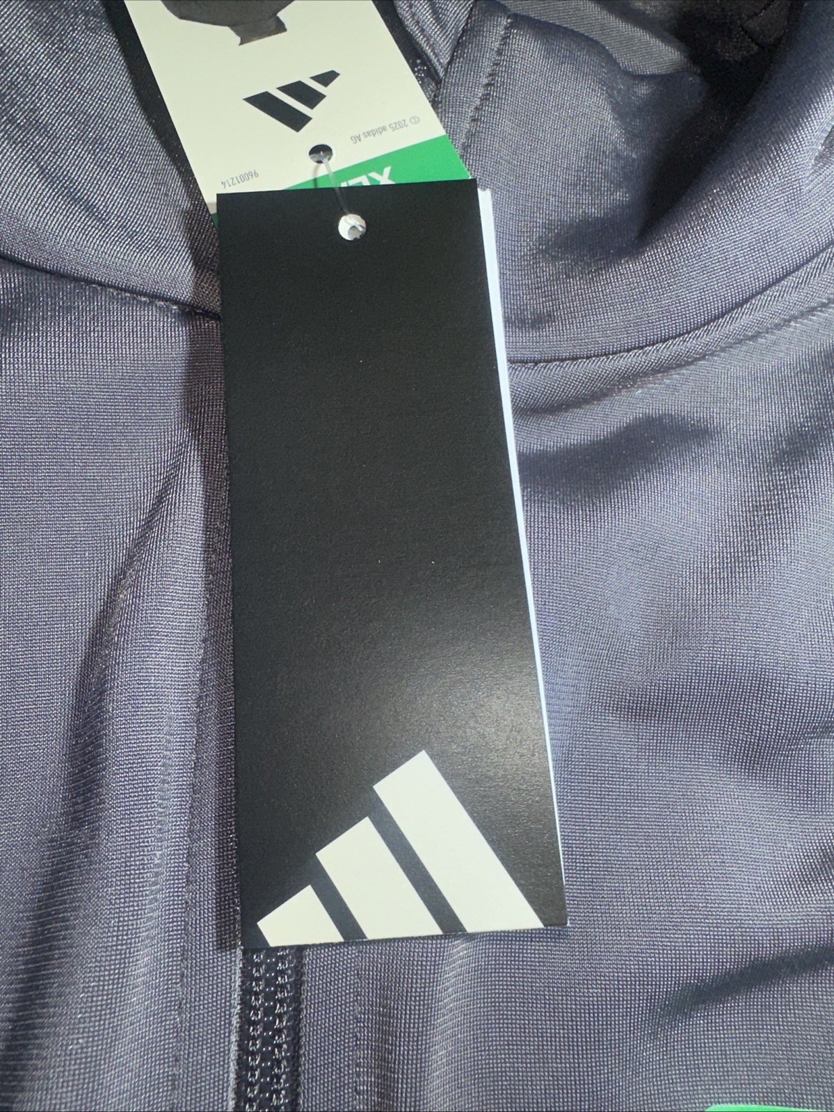 NEW Men’s Adidas Tricot Full Zip Track Jacket Gray Size XLarge