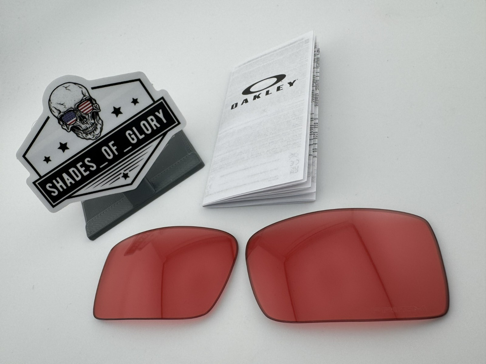 OAKLEY GASCAN PRIZM PEACH REPLACEMENT SUNGLASSES LENSES AUTHENTIC OO9014 NEW