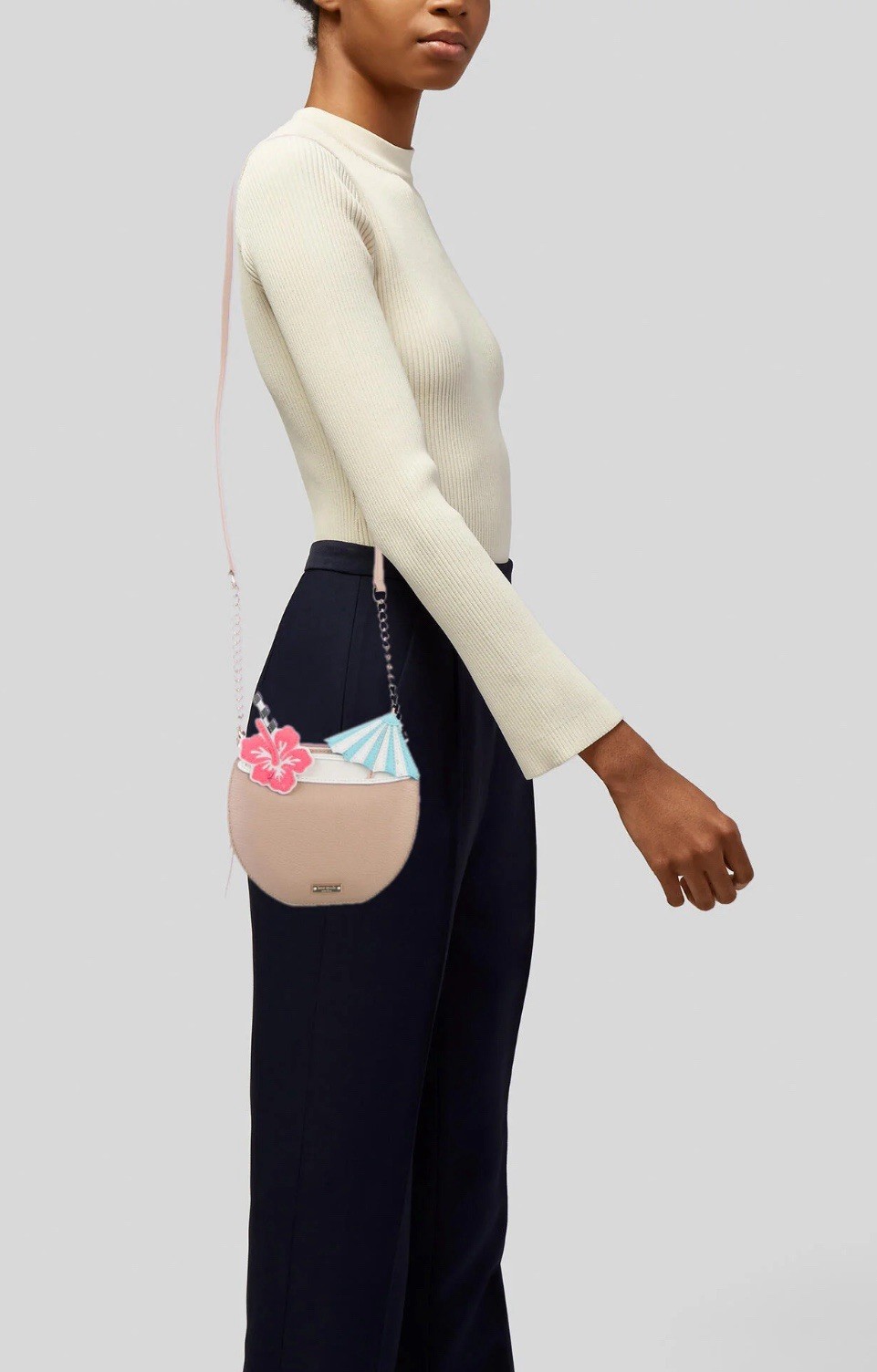 HTF Kate Spade New York Breath Of Fresh Air Coconut Drink Crossbody Bag RARE