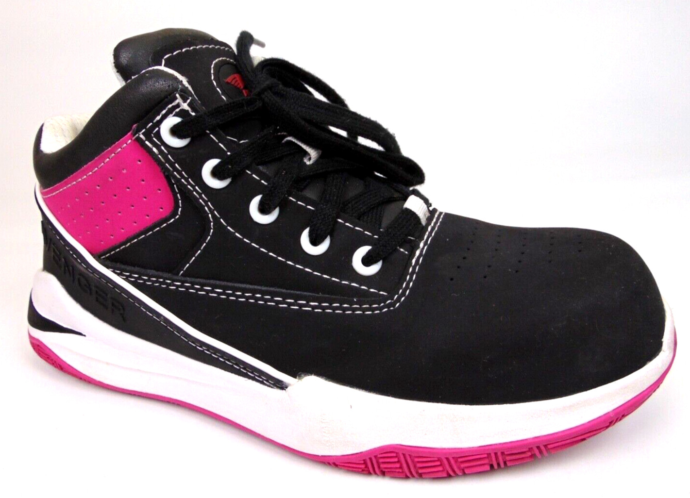 Avenger A831 Reaction Women’s Carbon Safety Toe Work Boots Size 8.0 M, Black