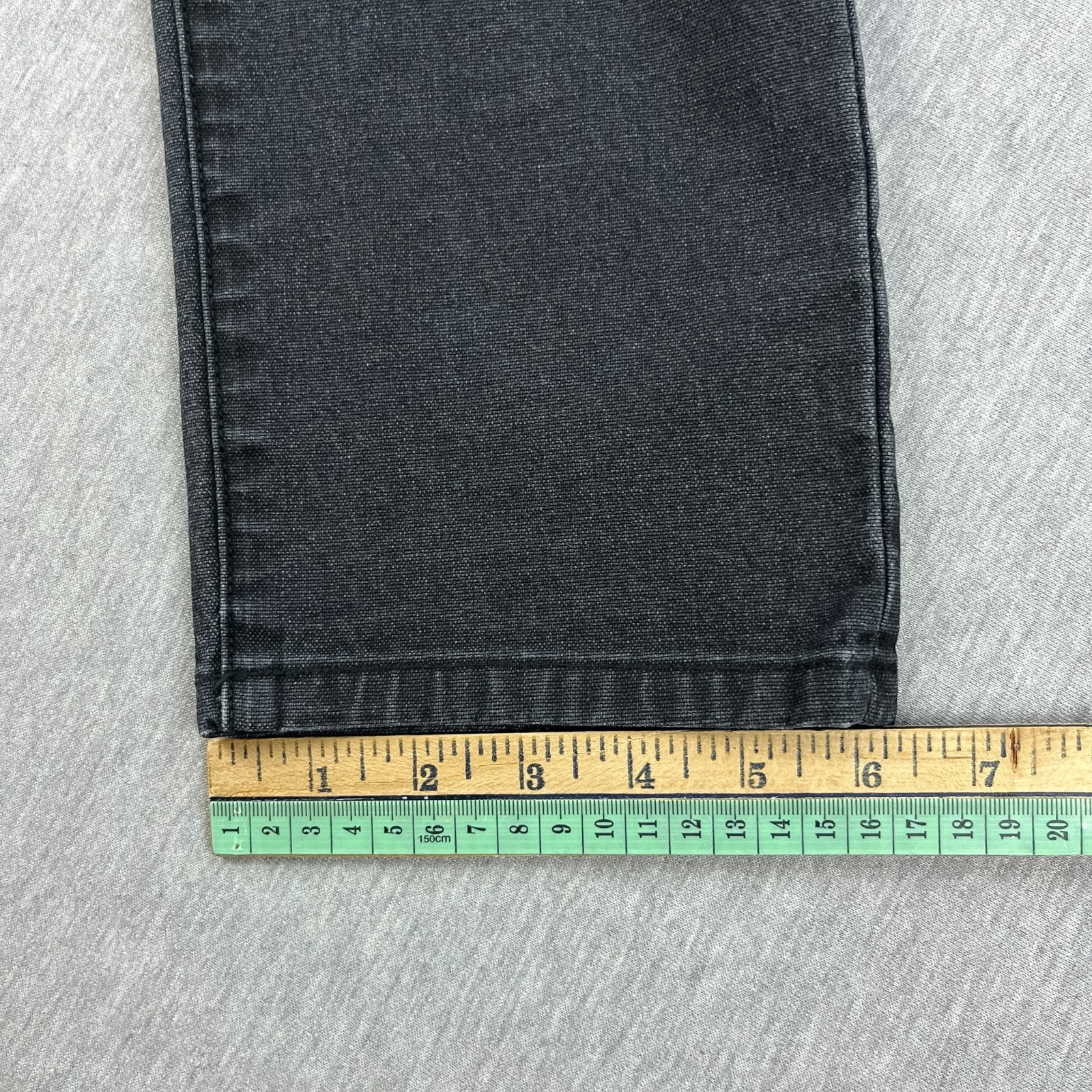 Proof Rover Pant Men 29×30 Slim *Fits 31×30 Black Faded Stretch Canvas Huckberry