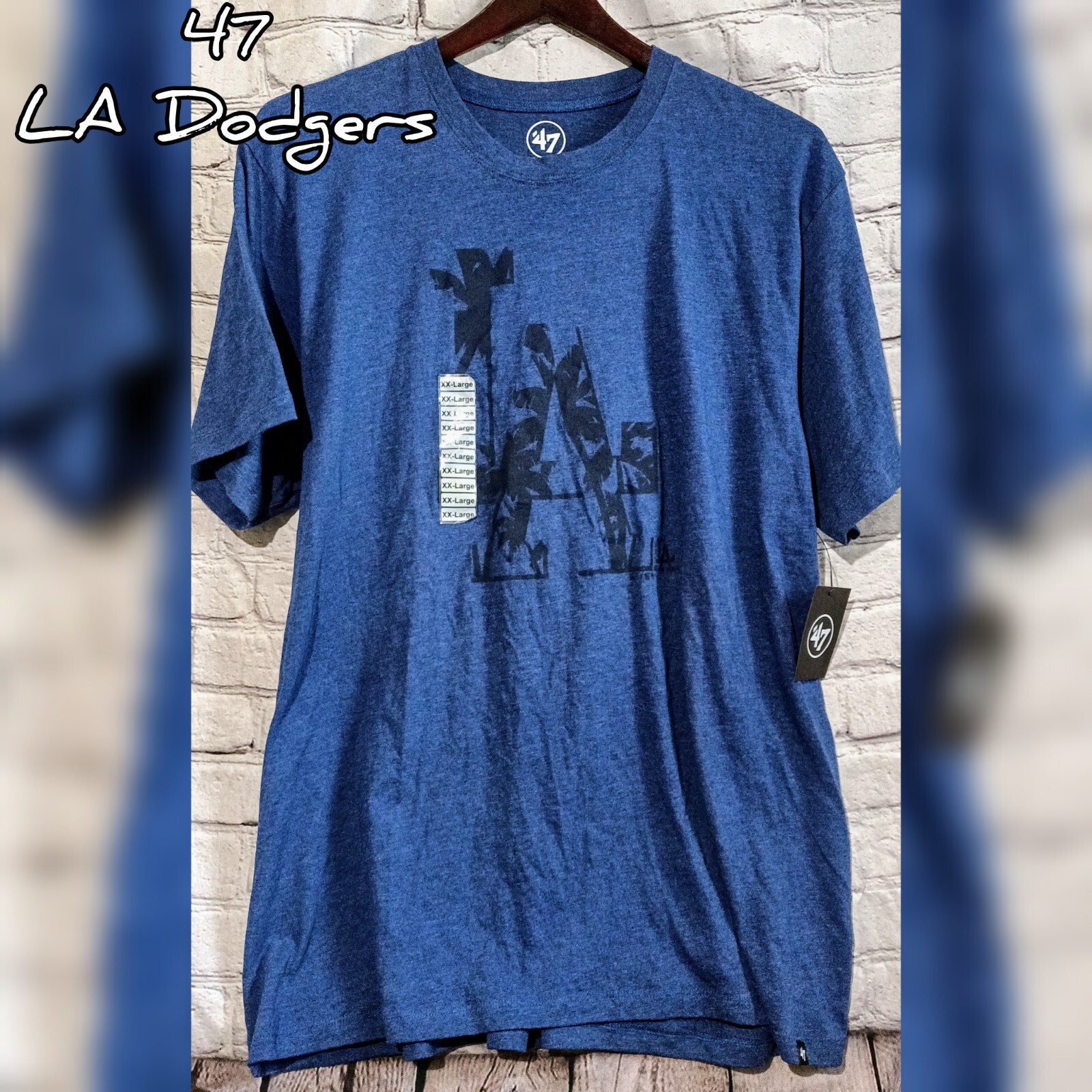 LA los angeles Dodgers palms graphic tee 47