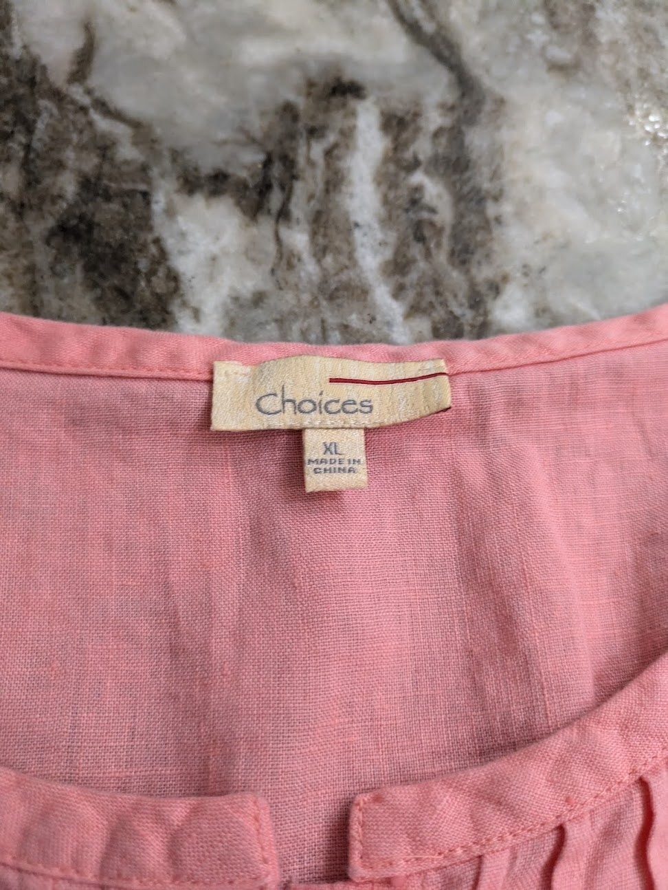 🌸 GUC Choices Salmon Pink Button Up | Comfy | easy, polished everyday wear