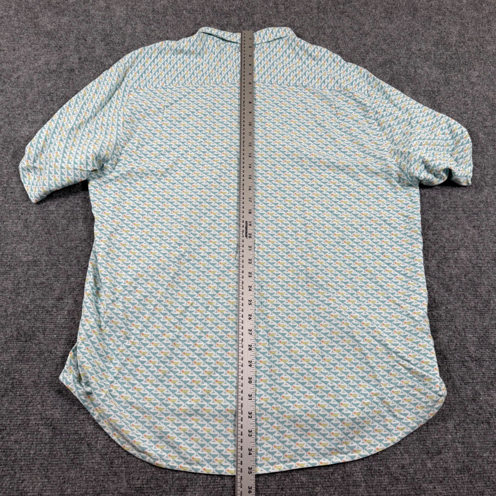 Tommy Bahama The Veracruz Cay XL/TG Short S/S AOP Martini Print Men’s