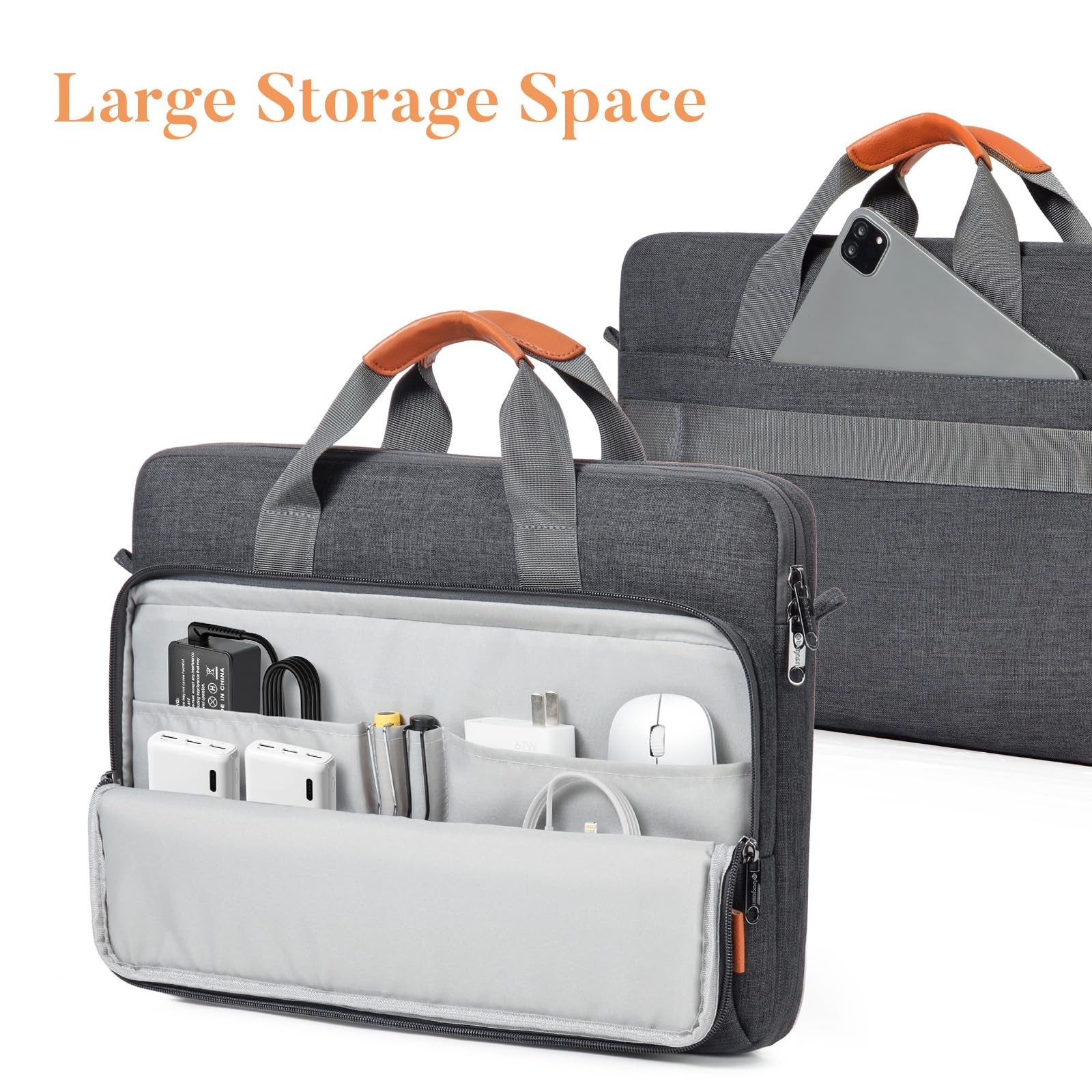 17 17.3 18 inch Laptop Computer PC Shoulder Bag Carrying Case Water-Repellent…