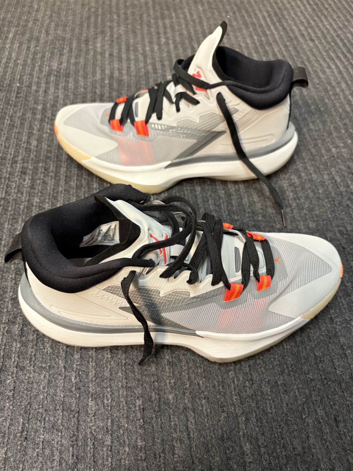 Nike Air Jordan ZION 1 Light Smoke Grey – Mens 10.5 Womens 12