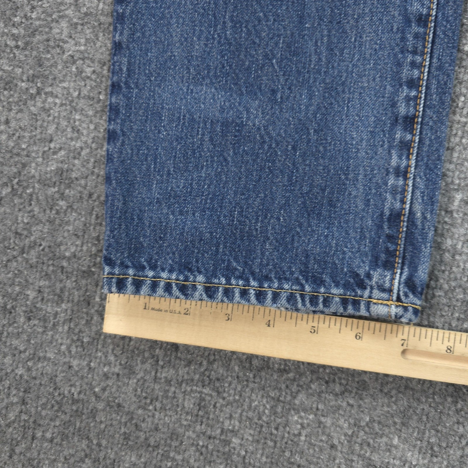 Polo Ralph Lauren Jeans Mens 34×32 Blue Varick Slim Straight Denim Casual Prep