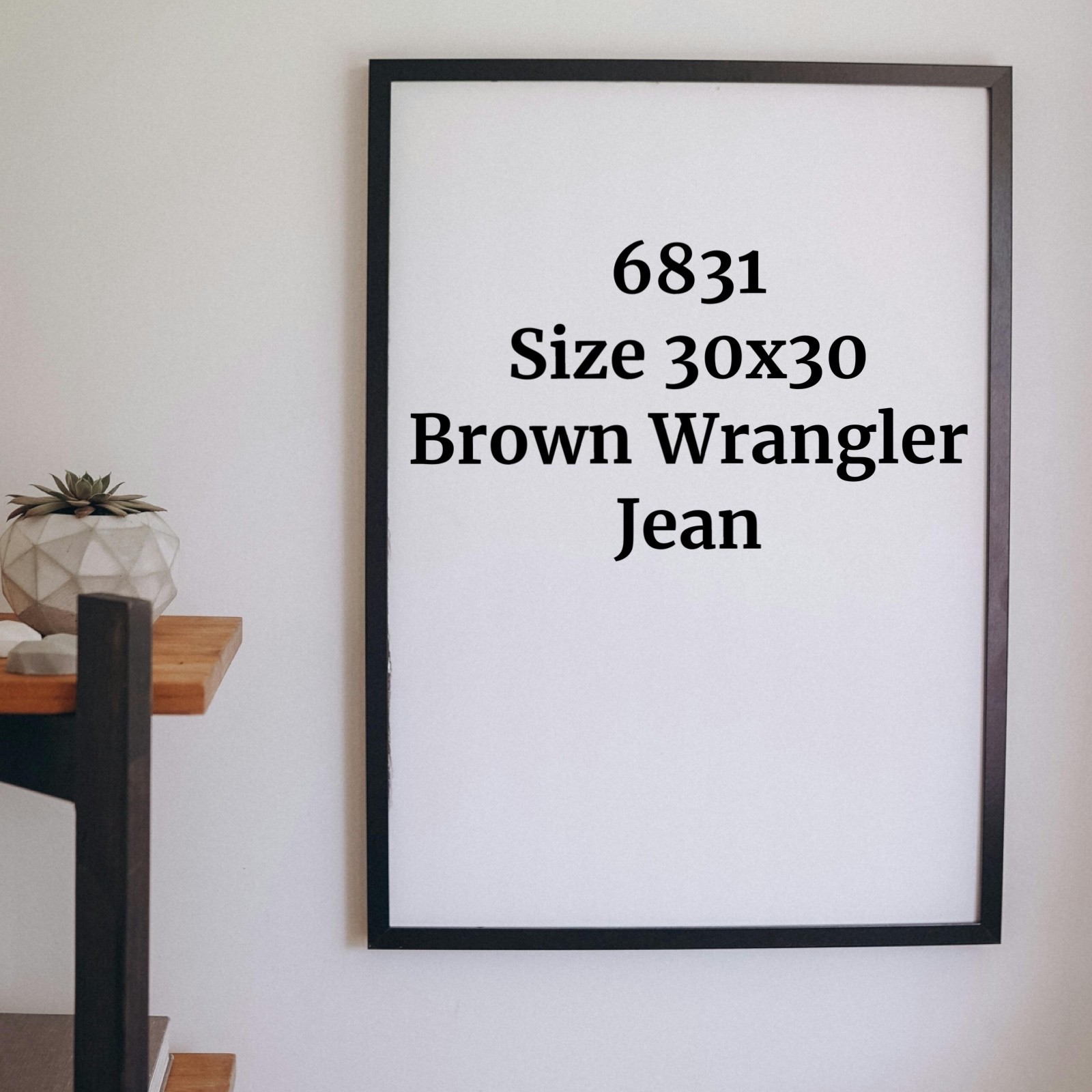 Wrangler 5 Star Heritage Tan Carpenter Jeans Size 30X30 Harvest Tan, Cotton/Elas