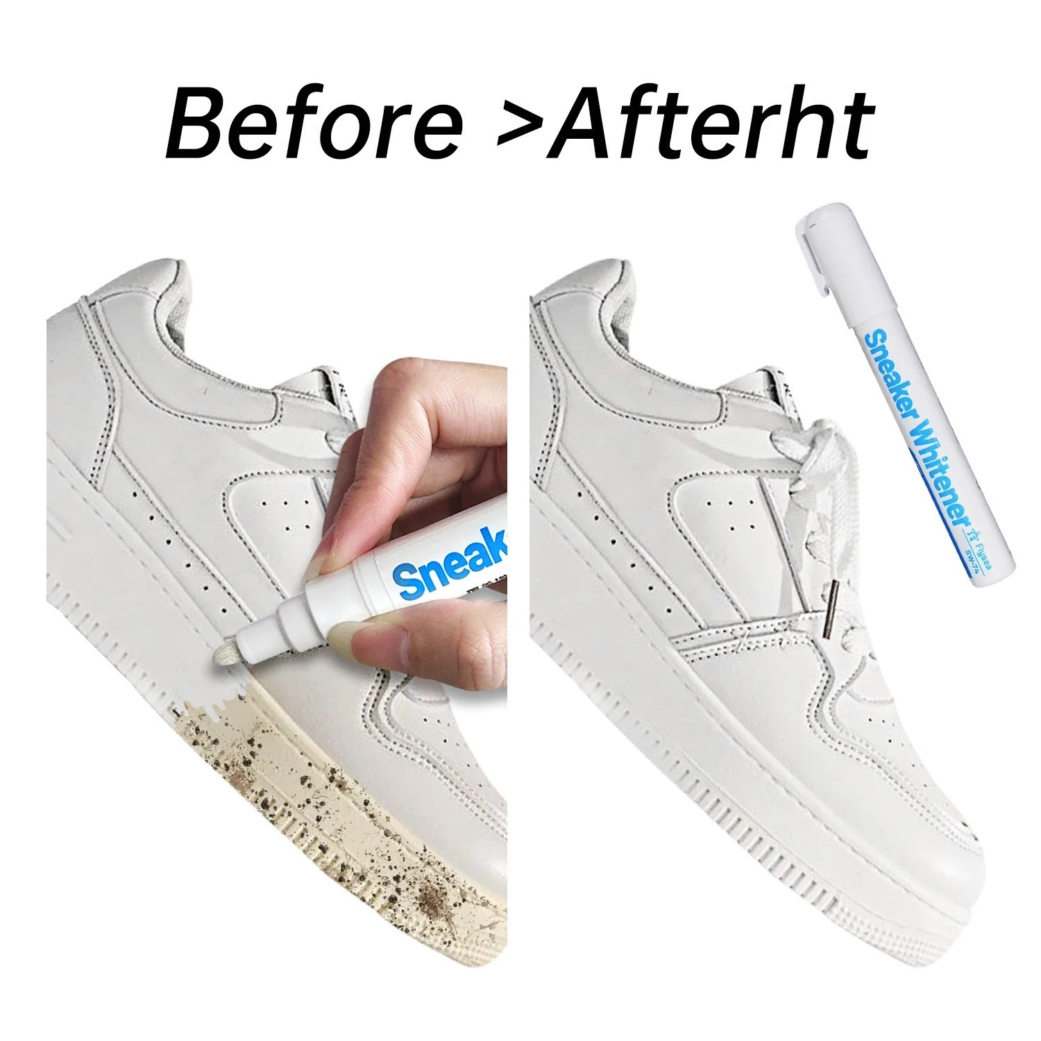 Sneaker Whitening Pen White Shoe Cleaner Anti Yellow Stain Remover