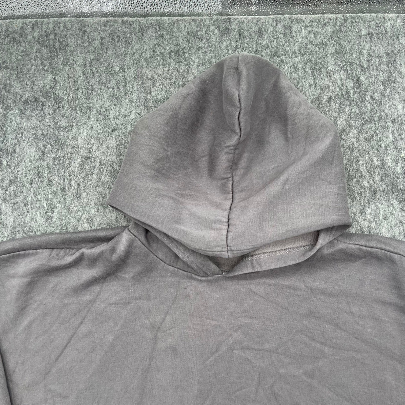 The Comfy Hoodie Blanket Gray Sweatshirt Fleece Lined One Size