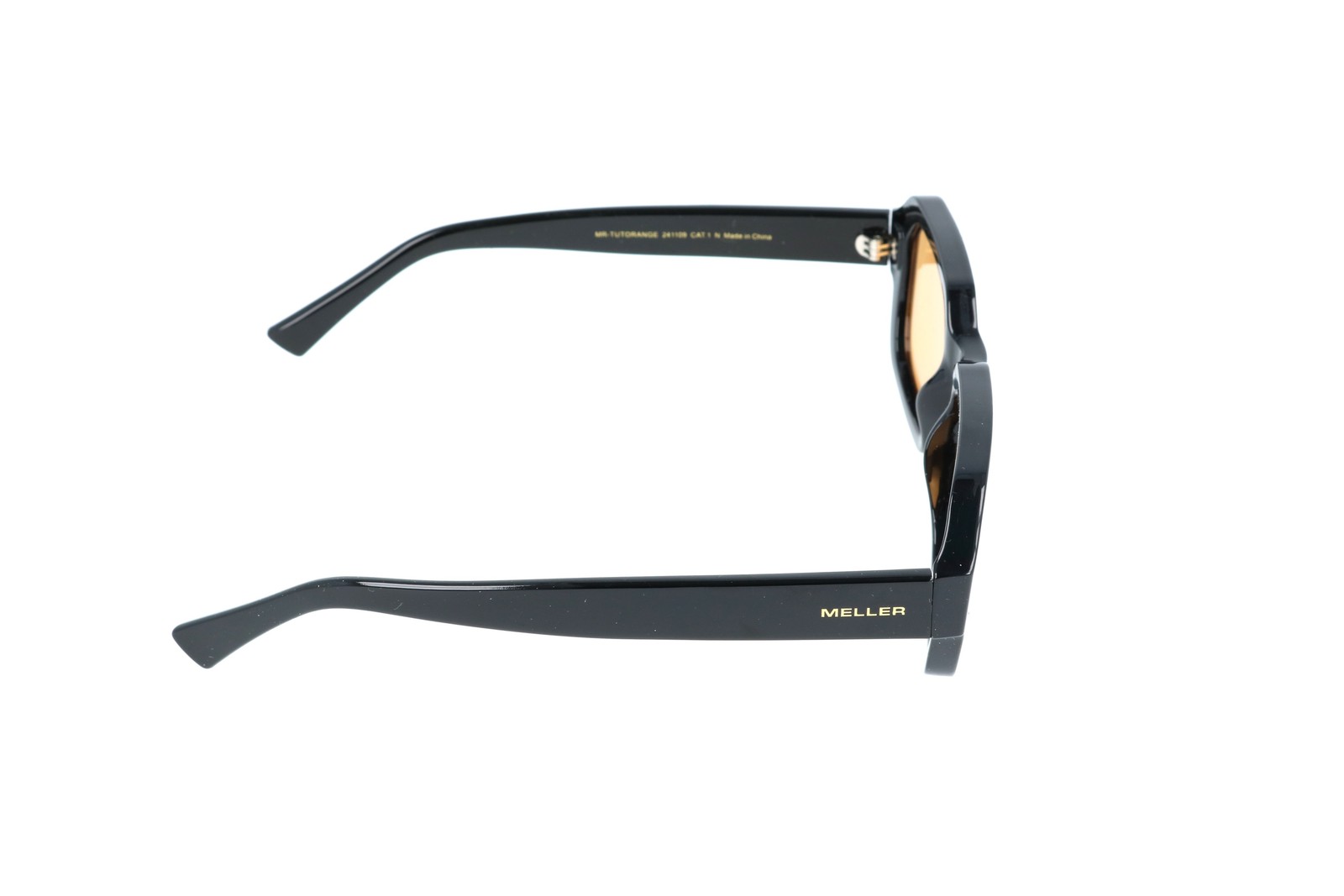 Meller Marli Black Rectangle Sunglasses 52-19-145
