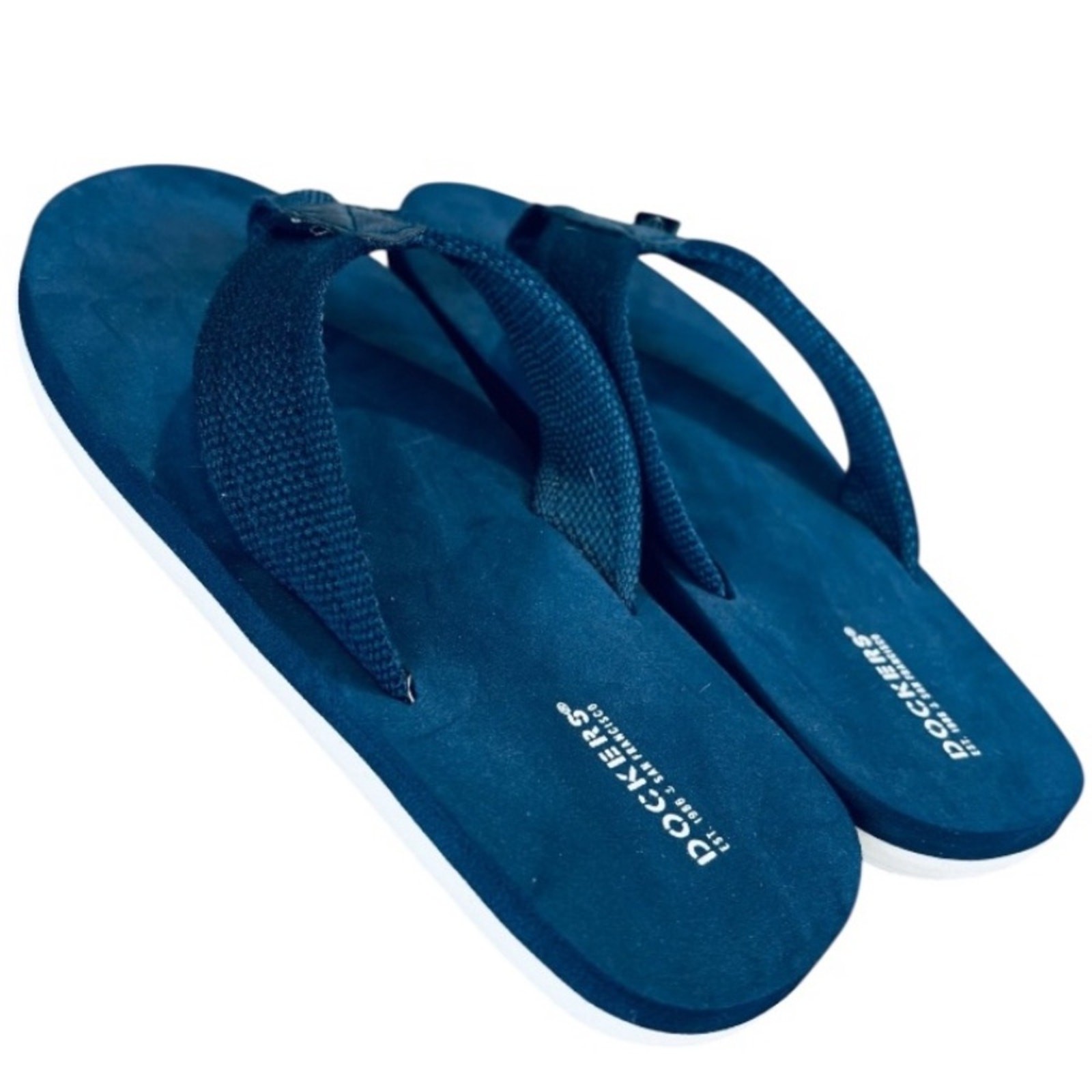 Dockers Unisex Blue Flip-Flops with EVA Upper & Durable Rubber Sole Flip Flops