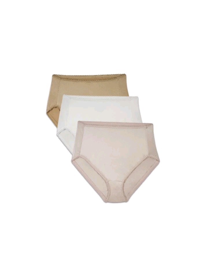 Vanity Fair Women’s 5XL (12) Hi-Cut Light Control Undershapers Briefs Panties