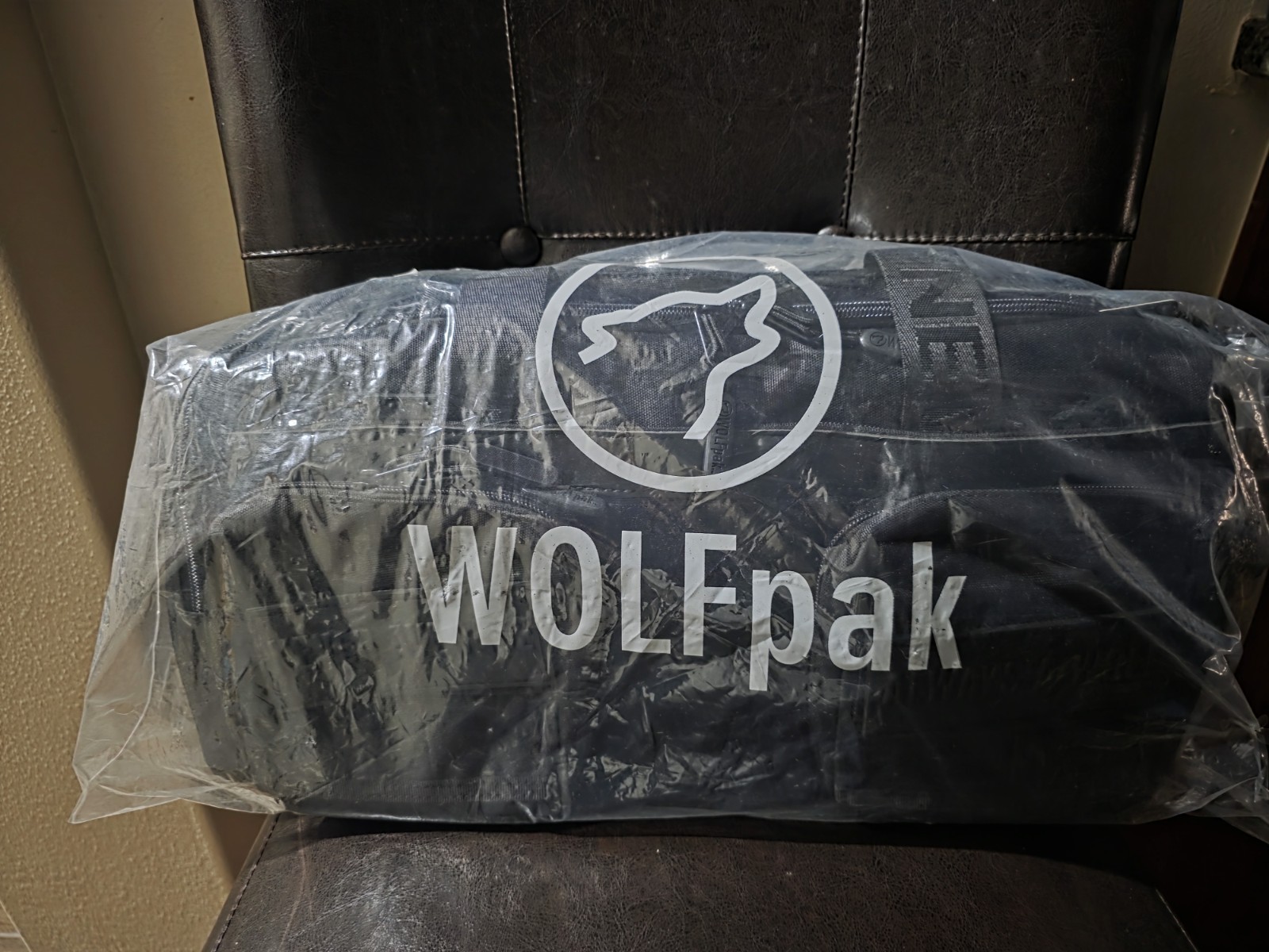 Wolfpak 30L BLACK LEOPARD DUFFLE BAG
