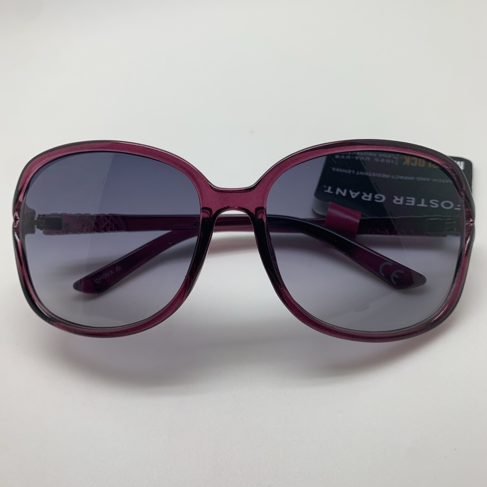 Foster Grant 39329FGX500 FWG Purple Sunglasses 100% UV MAXBLOCK