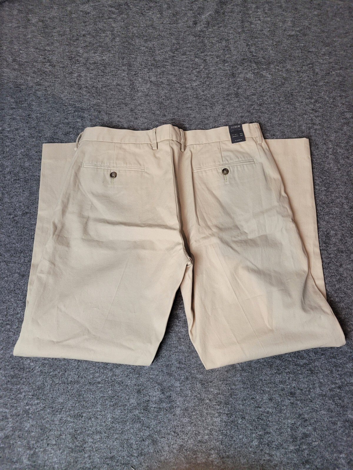 J. Crew Bowery Pant Men’s Size 34×30 Slim-Fit Kakhis New