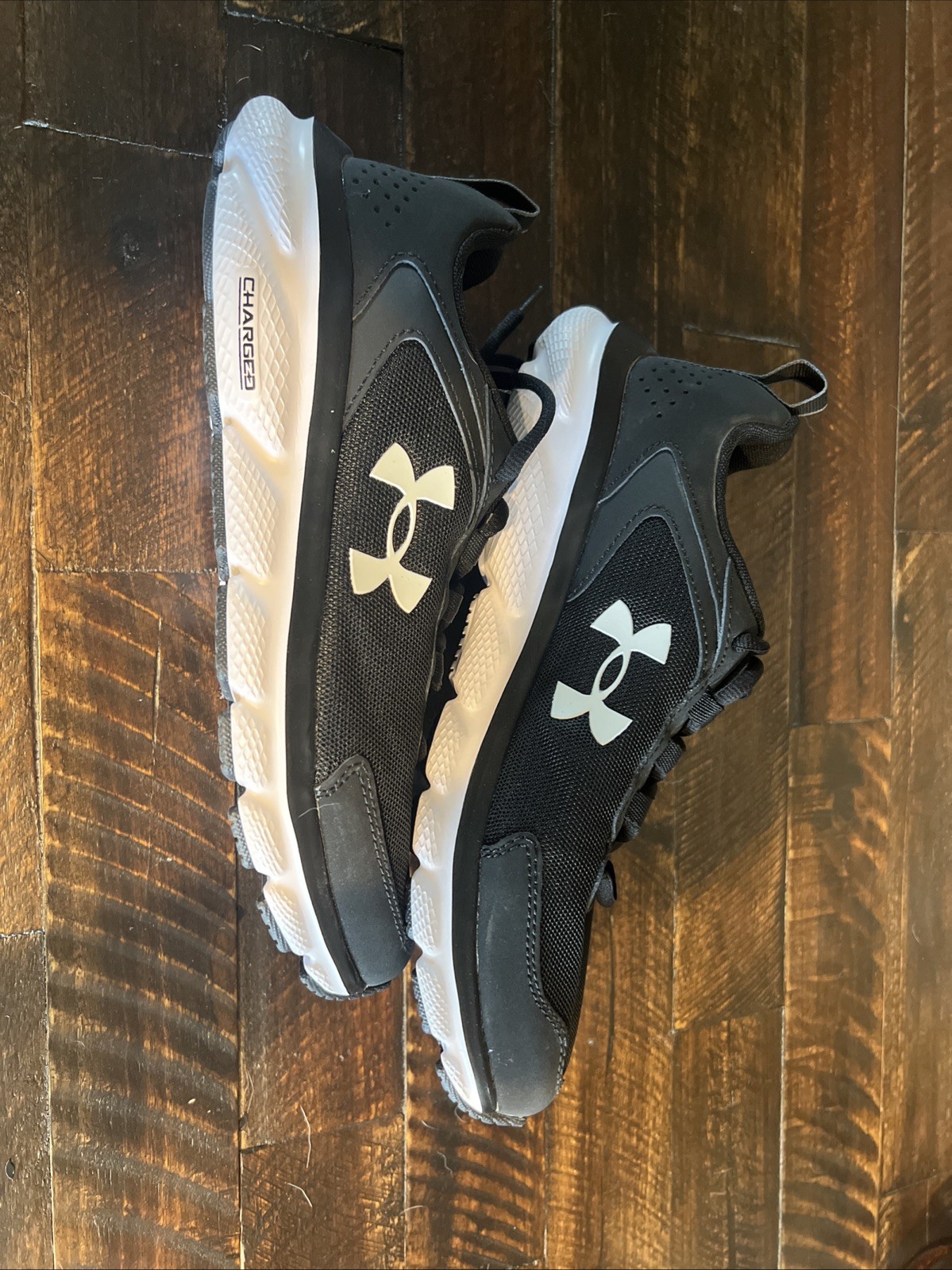 Under Armour Charged Assert 9 Black – Size 8.5