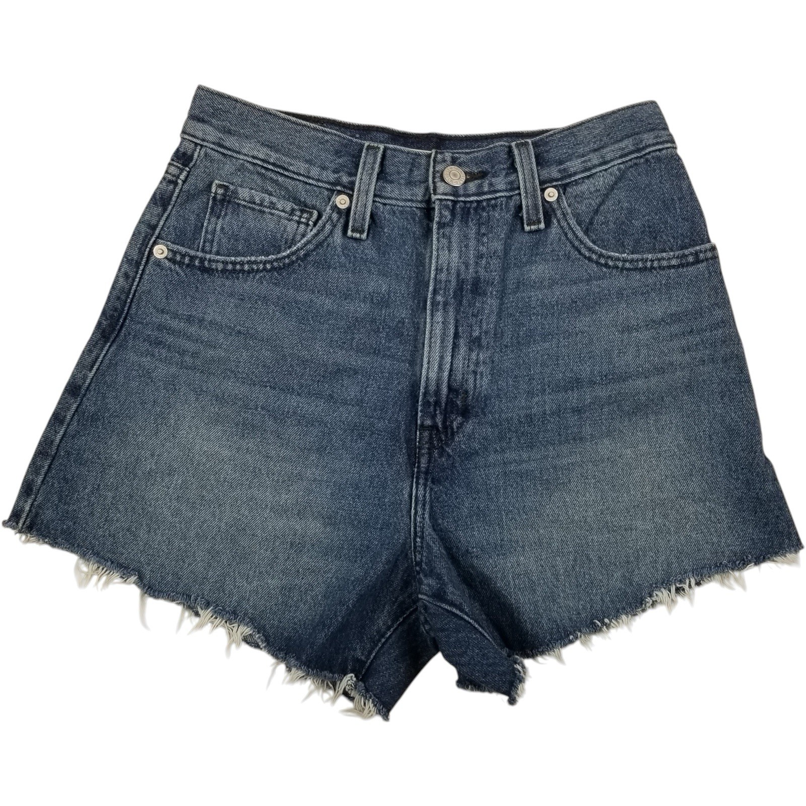 Levi’s Women’s Size 29 High-Waisted Relaxed Fit 5 Pocket Cotton Denim Mom Short