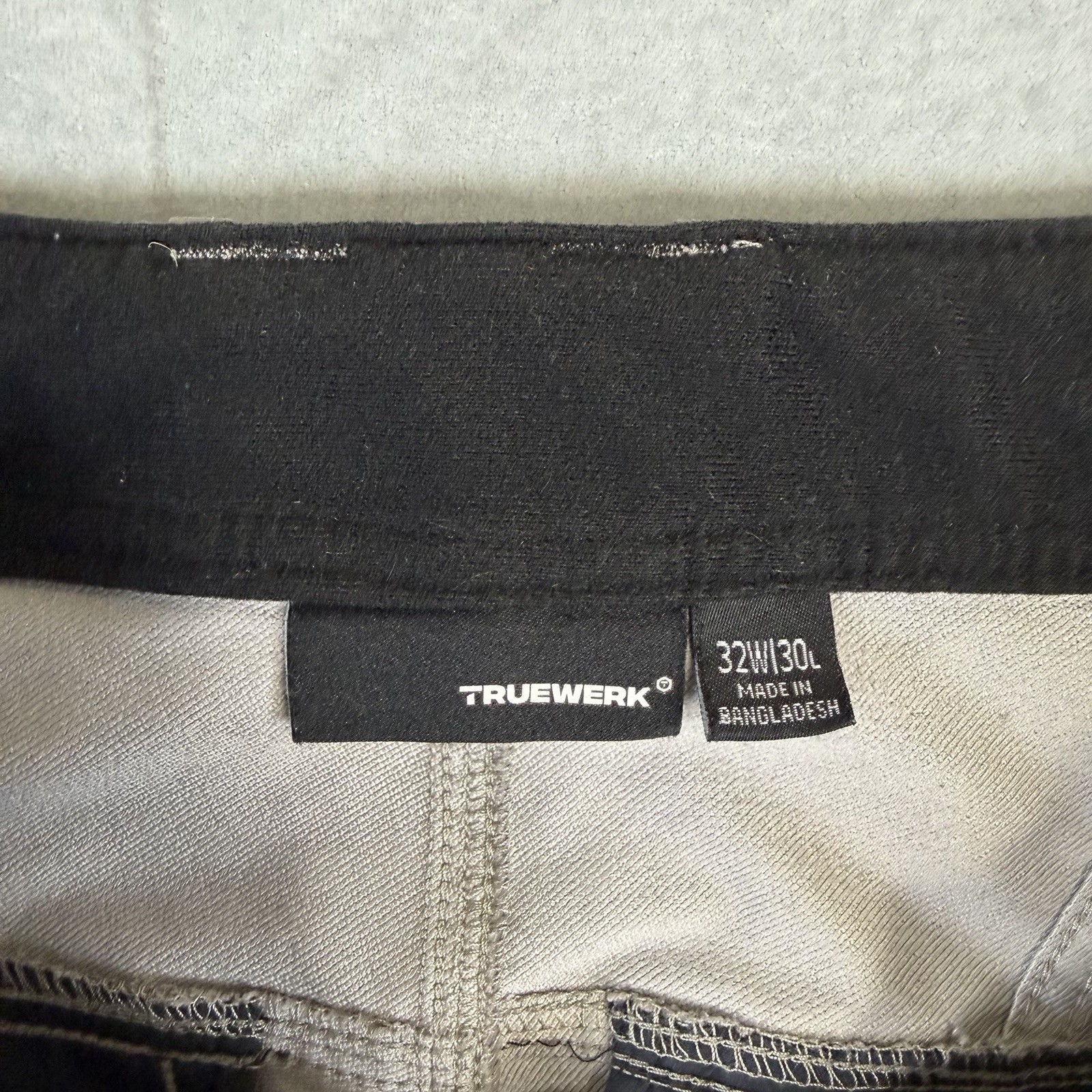 Lot Of 6 Truewerk T1/T2 Werkpants Mens 32×30 Green Khaki Gray Cargo Utility Work