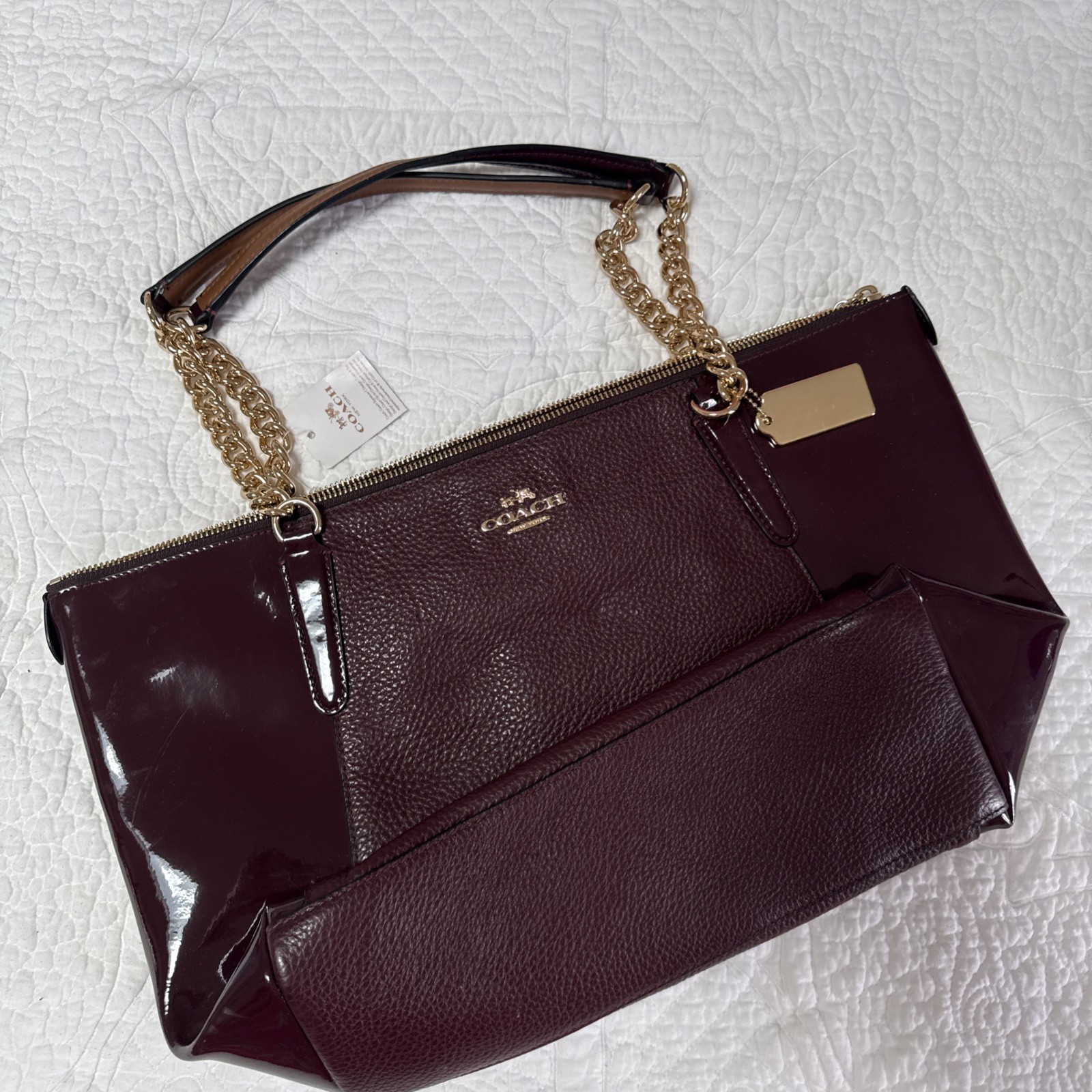 Coach Ava Chain Tote