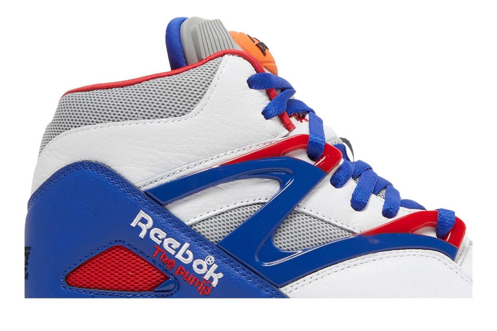 Reebok Classic Pump Omni Zone 2 Pistons White Blue H01315 Men’s Size