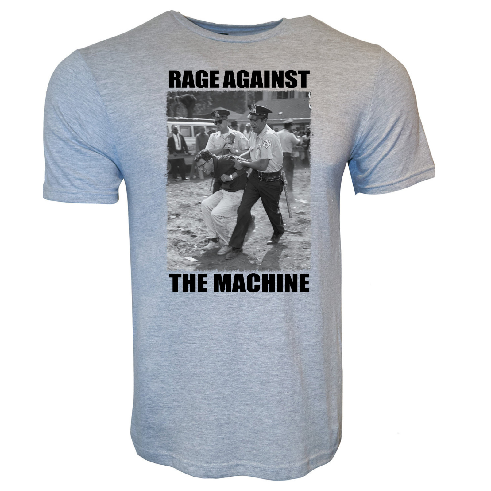 BERNIE SANDERS RAGE AGAINST THE MACHINE ADULT NOVELTY TSHIRT