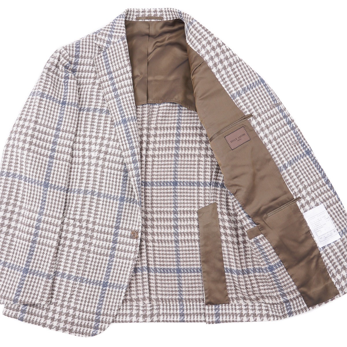 Stile Latino Napoli Slim-Fit Soft Wool-Alpaca-Silk Sport Coat 44R (Eu 54) NWT