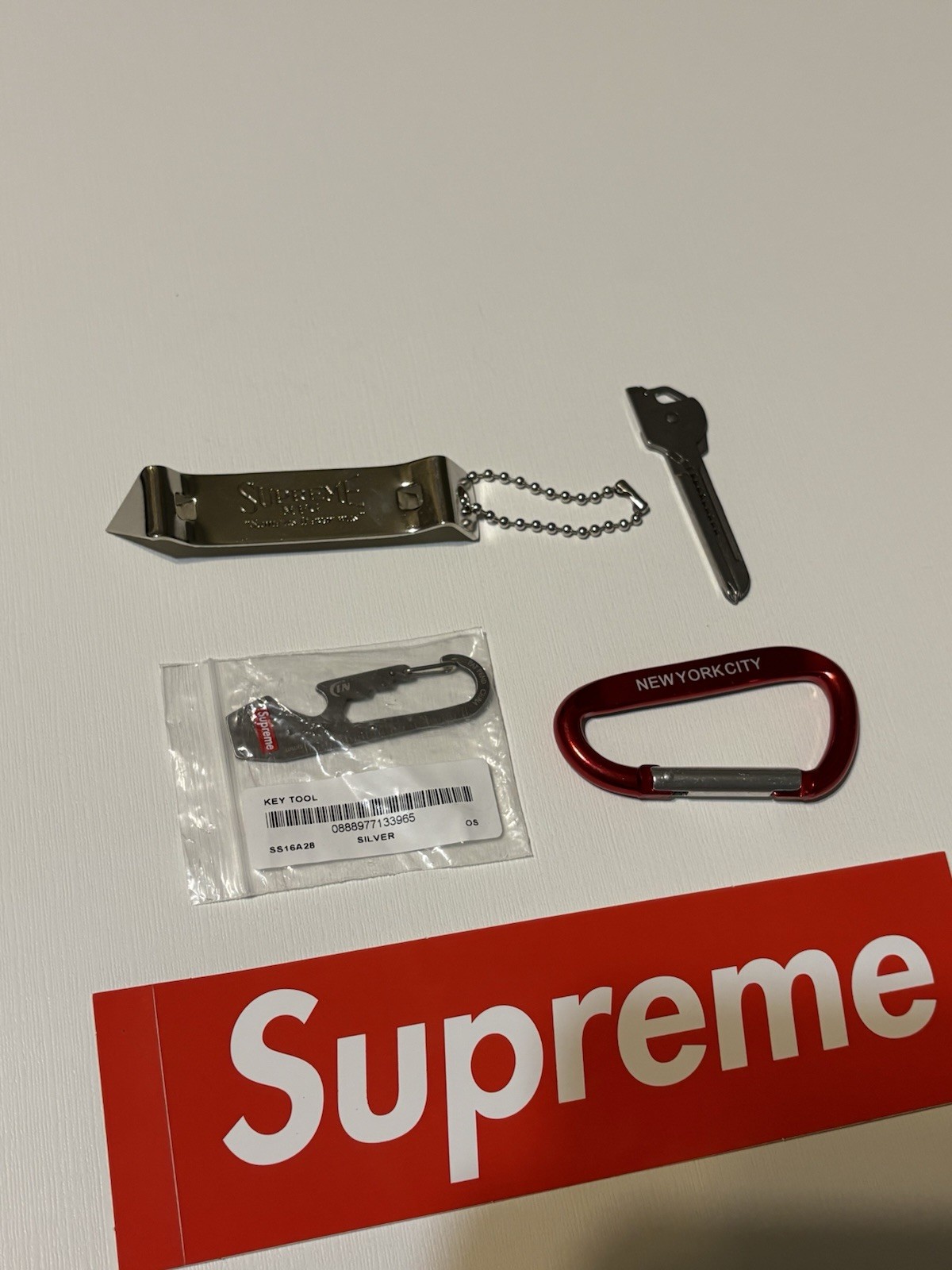 Supreme Keychains Bundle (SS07, SS10, SS14, SS16 Bundle) (Includes All Items)