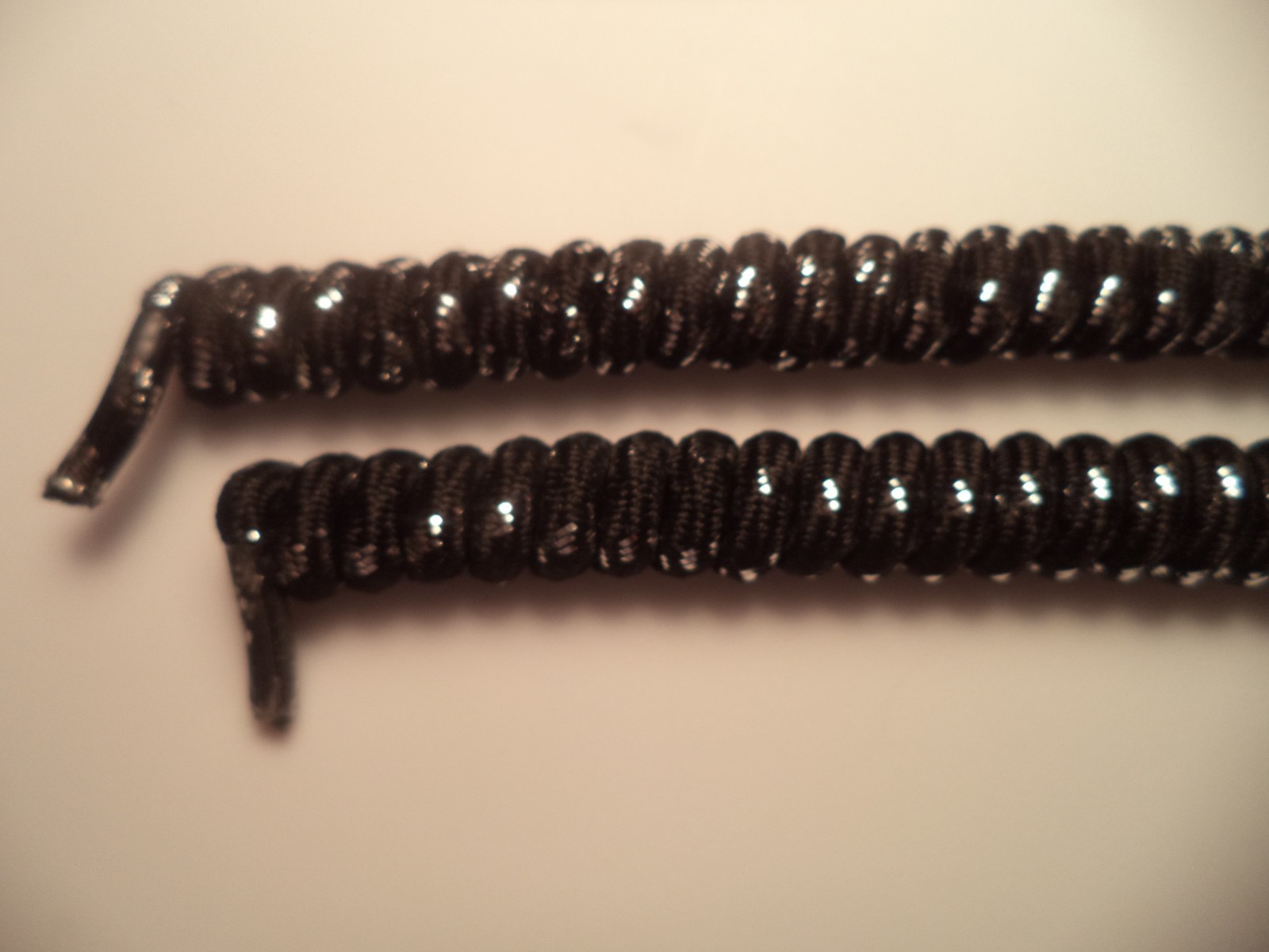 Curly Elastic No Tie Shoelaces Slip Your Foot In/Out, Kids, Women, Made in USA