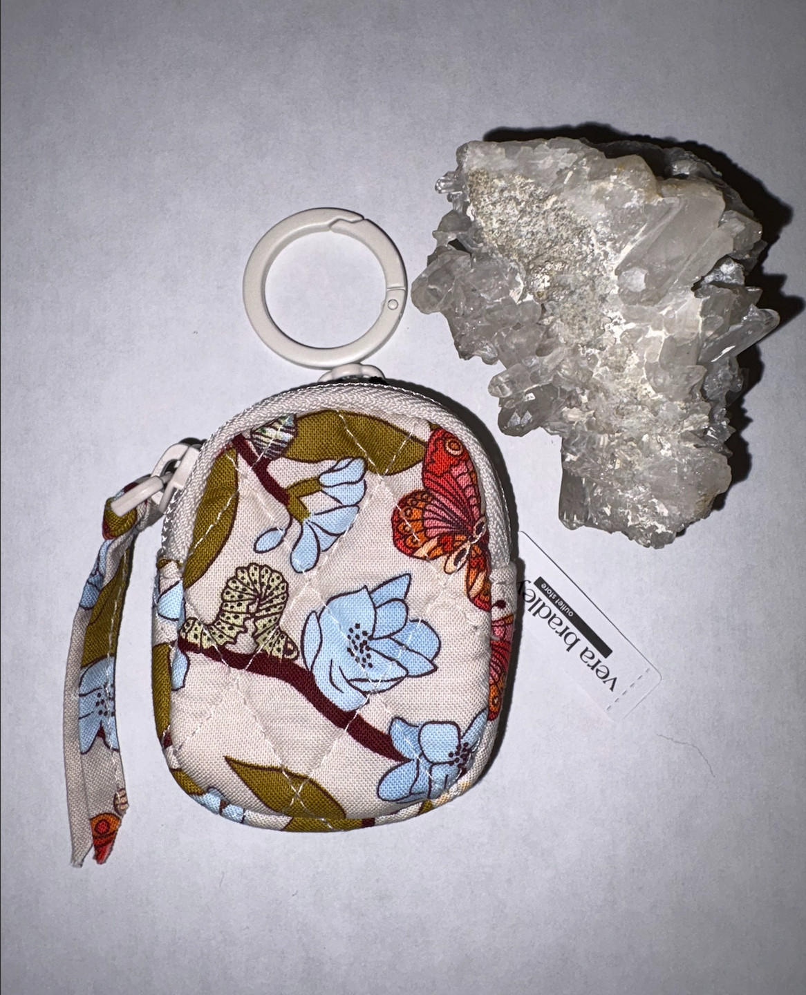 NWT * VERA BRADLEY * ZIP BAG CHARM FOR AIRPODS * COTTON * PICK ONE * FREE SHIP!