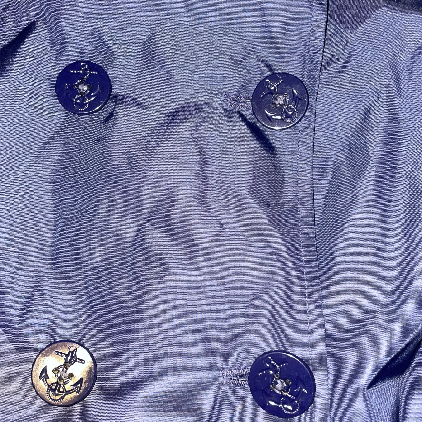 Ralph Lauren Coat Womens Medium Dark Navy Blue US 67 Marine Supply Pea Jacket