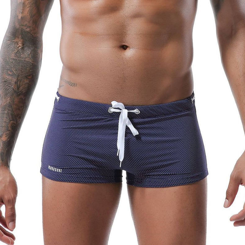 Mens Swimming Trunks Boxers Briefs Swim Shorts Swimwear Swimsuit Beach Shorts