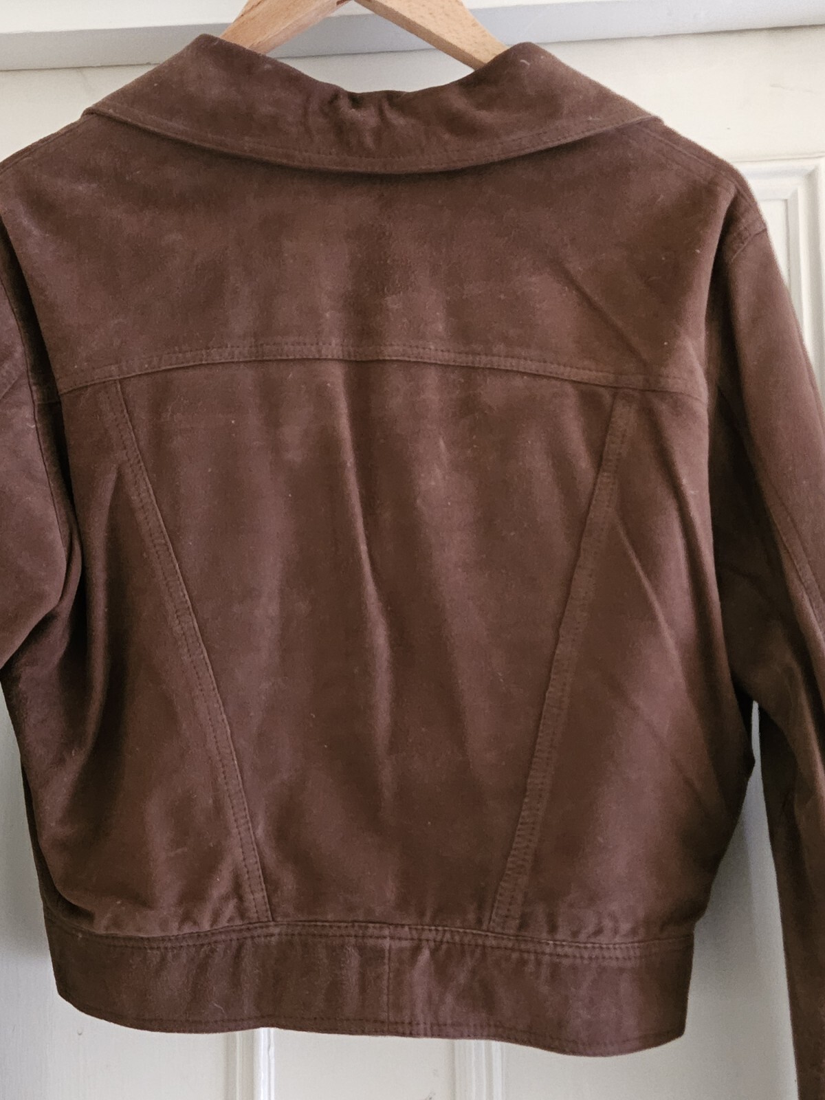 Soft Suede Cropped Jacket by Joseph – S