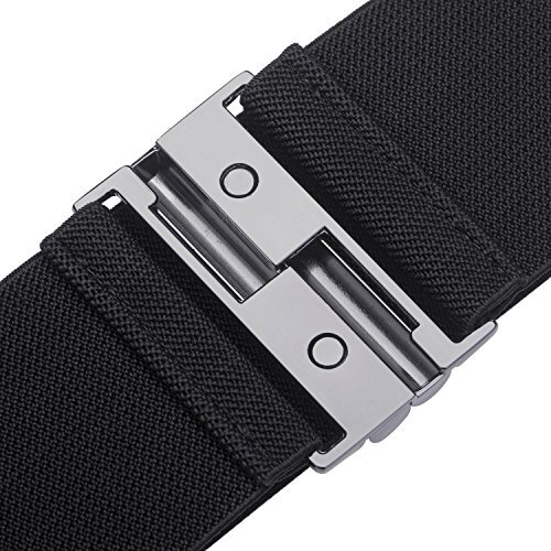 Womens Wide Elastic Waist Belt Cinch Belt Trimmer Stretch Waistband Top