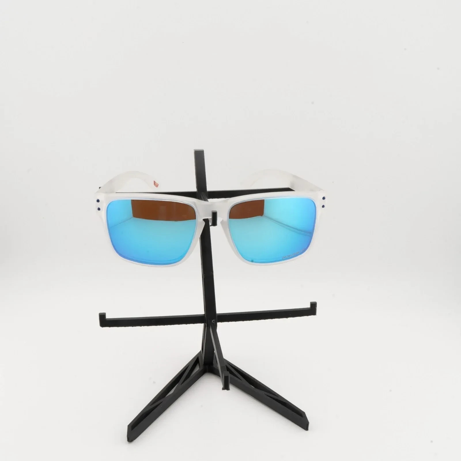 Oakley Holbrook Sunglasses: White/ Blue Polarized UV400
