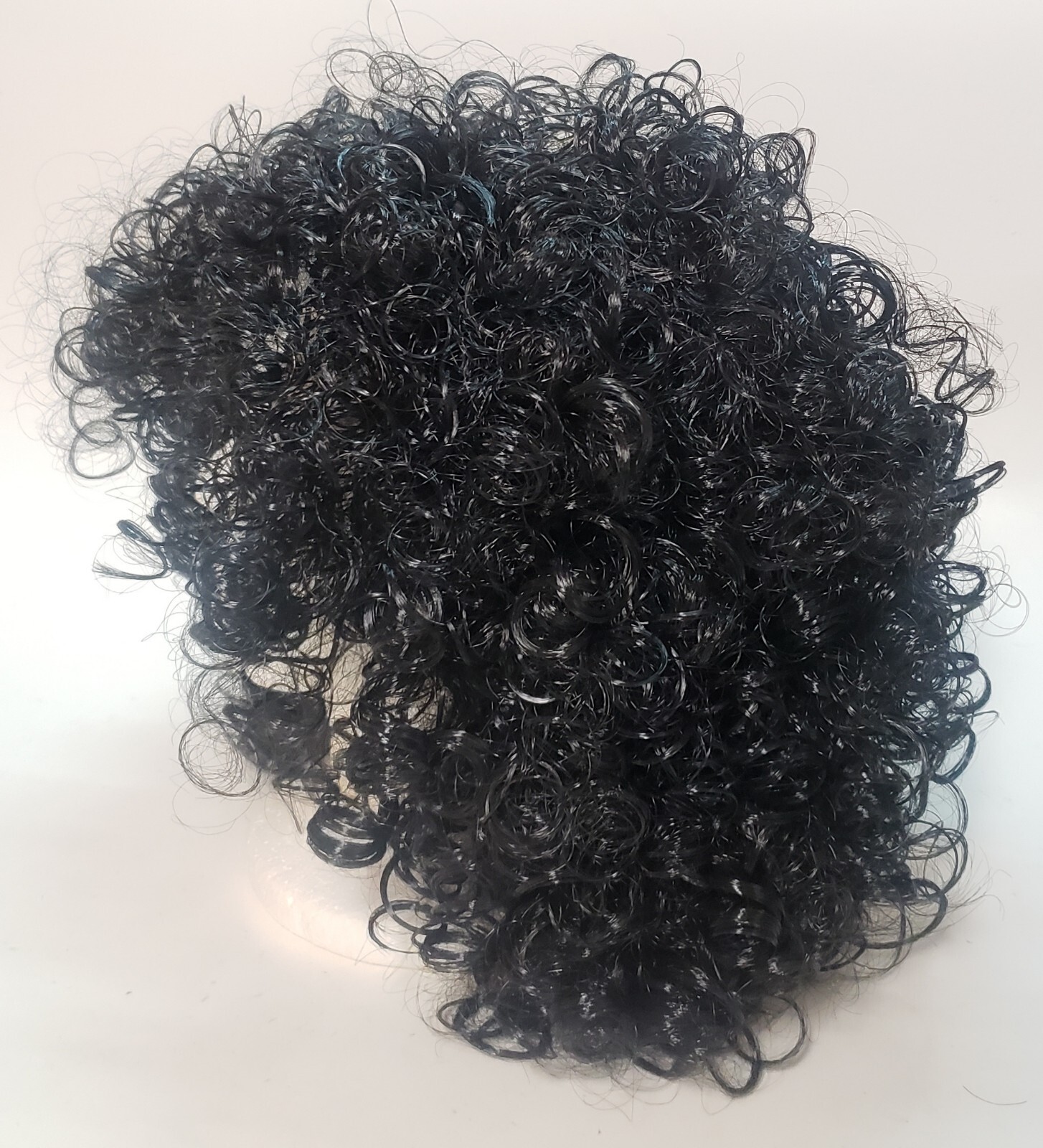 Wig Afro Short Wigs for Women Synthetic Fiber Real Feel Wig Kinky Curly