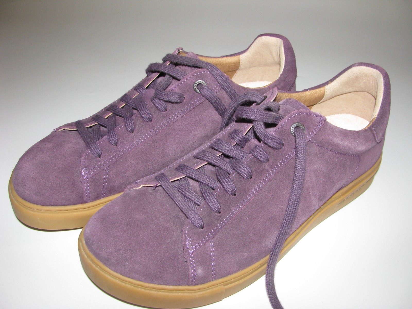 Birkenstock Bend Low Suede Sneakers Purple EU 40 US 9-9.5 Womens EUC