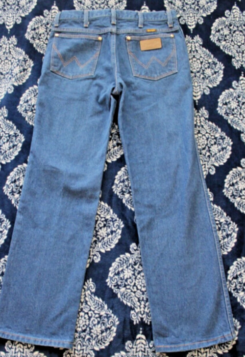 Vintage Wrangler Cowboy Cut Slim Fit 936Den 30W x 29L Blue Jeans (Mexico Made)