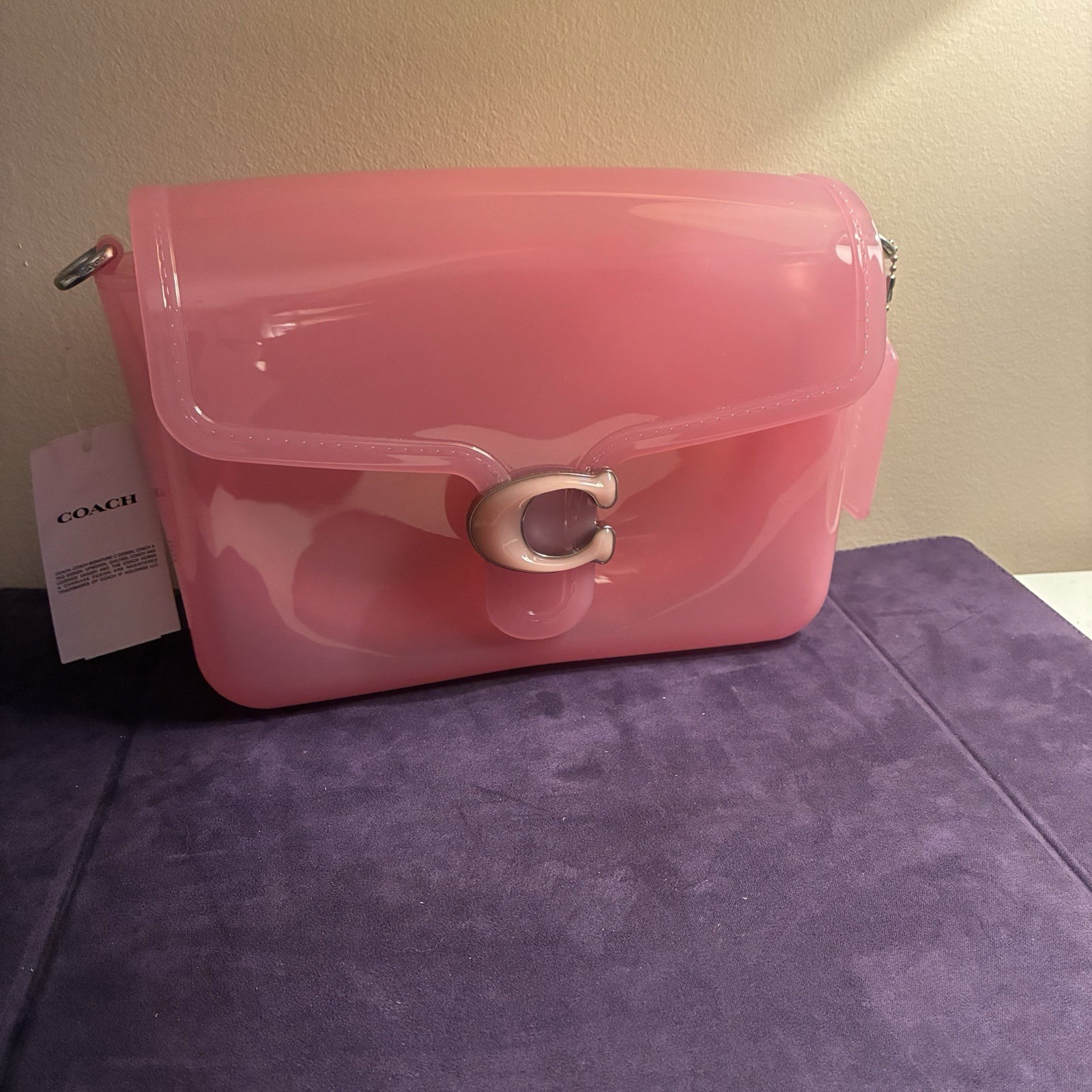 Coach Jelly Tabby | NWT Bright Pink | Convertible Crossbody & Wristlet